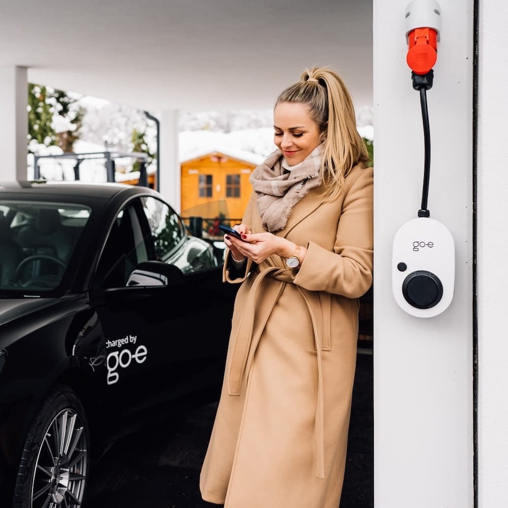Inbyggd eSIM — 5 års gratis uppkoppling - go-e Gemini Flex 2.0